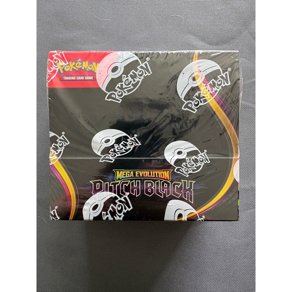 Pokemon TCG Mega Evolution Pitch Black Booster Box 36 Packs Sealed Expansion